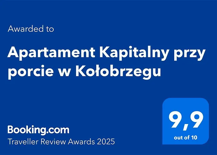 Apartament Kapitalny Przy Porcie W Kolobrzegu Z Rowerownia I Placem Zabaw